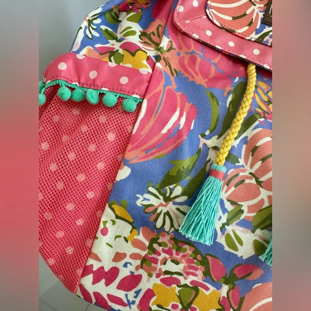 New! Matilda Jane Beach Day Swim Floral Kids Backpack